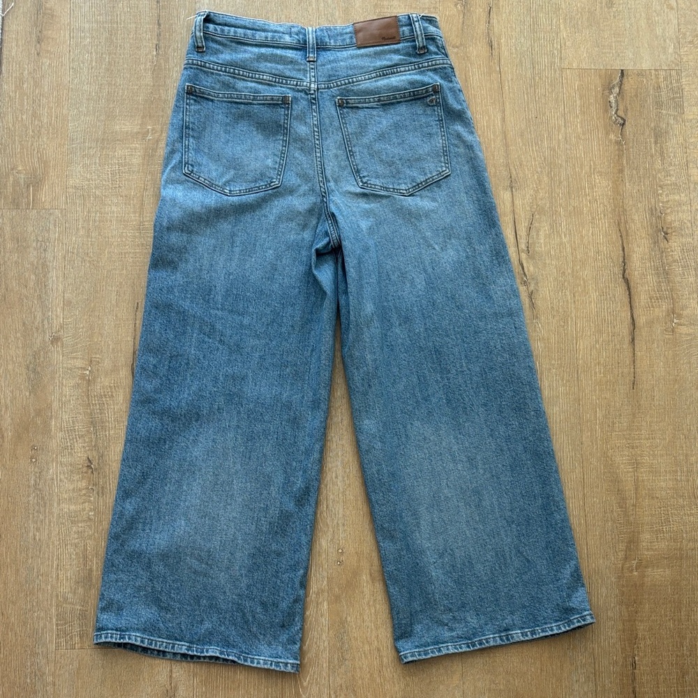 Madewell Wide-Leg Crop Women's Jeans sz 27 - Picture 4 of 5